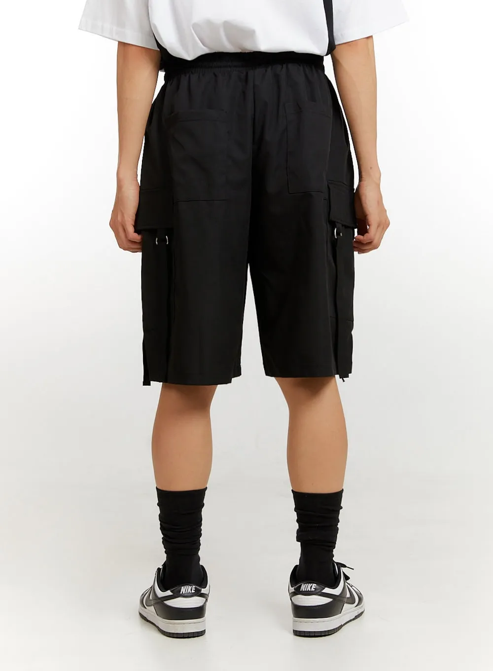 Men's Strap Activewear Shorts IU426