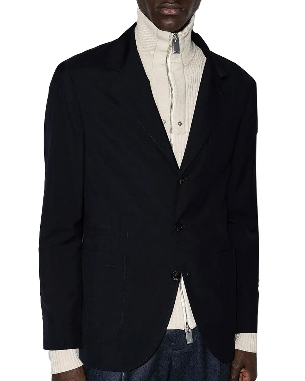 Navy Travel Blazer