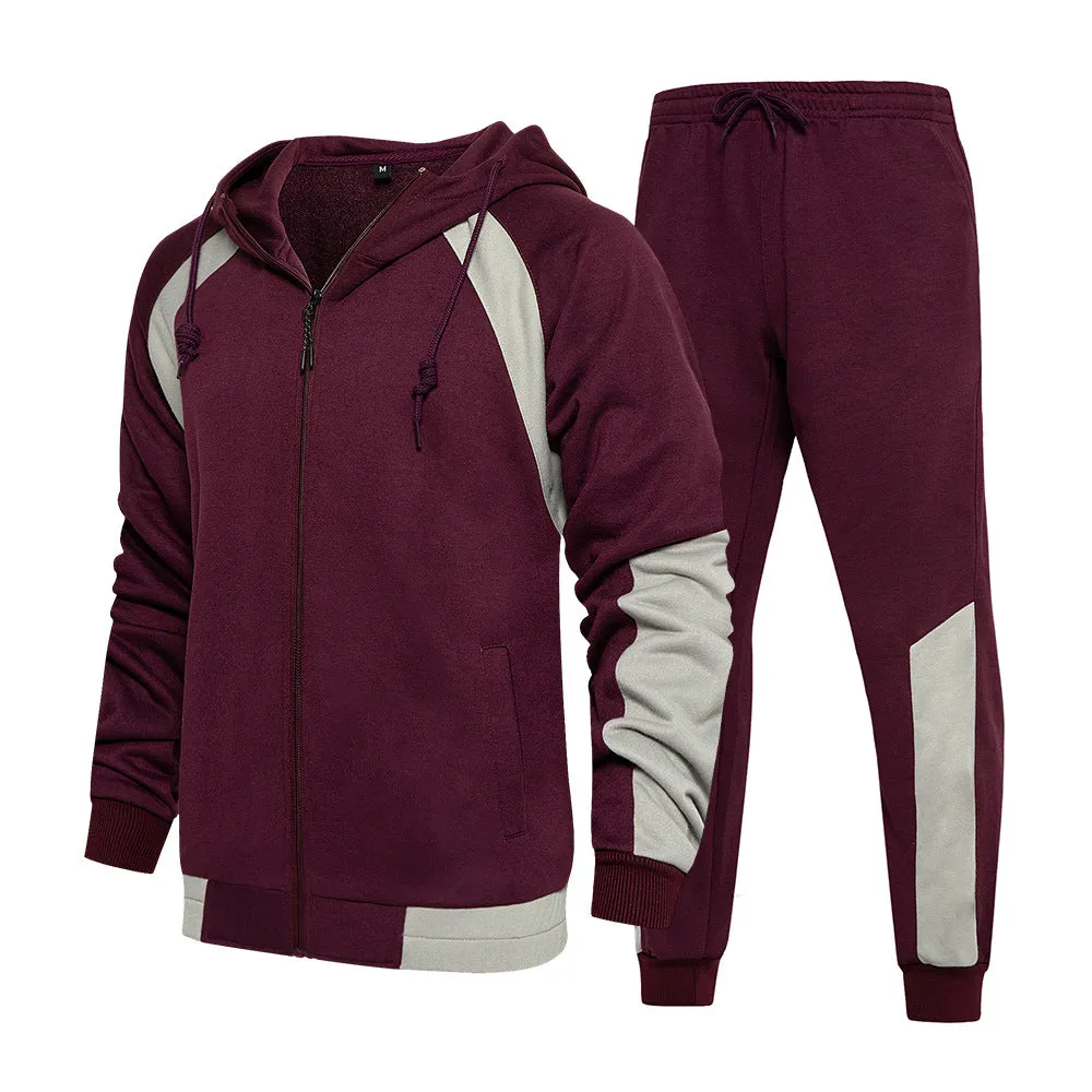 Plain Hooded Hoodies Tracksuits for Men Wholesale | TZ96