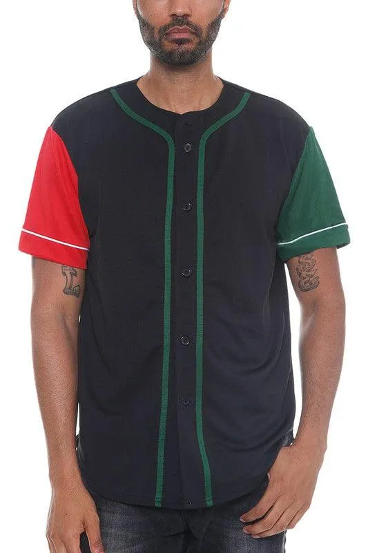 Solid Baseball Tshirt Jersey