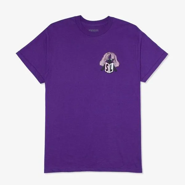 Strangelove Skateboards Natas Kaupas T-Shirt Purple