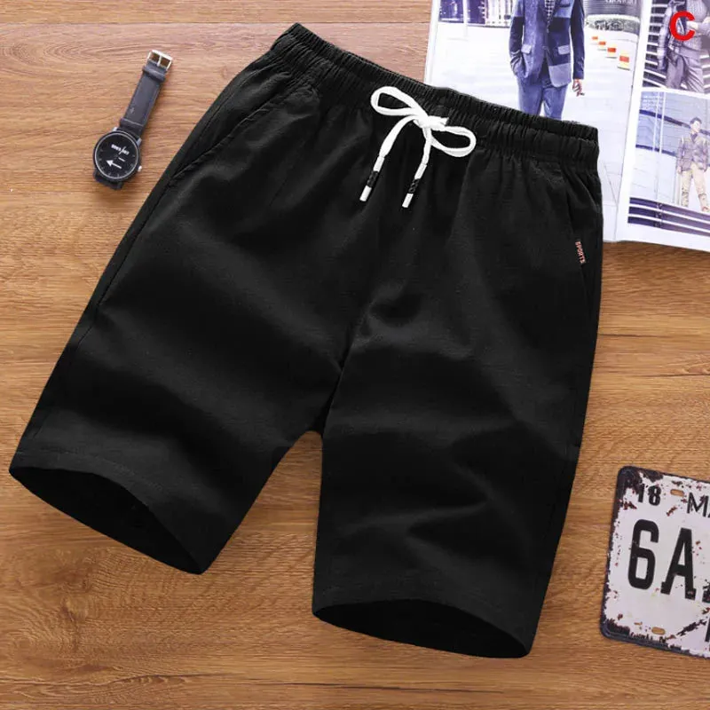 Summer Men's Casual Loose Sports Shorts - Cotton