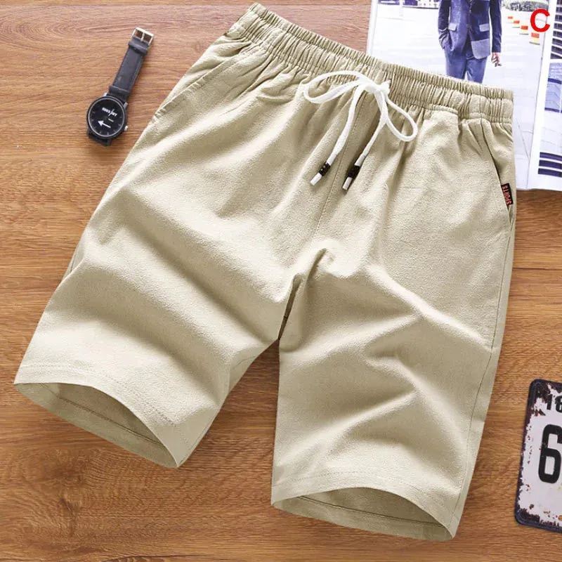 Summer Men's Casual Loose Sports Shorts - Cotton