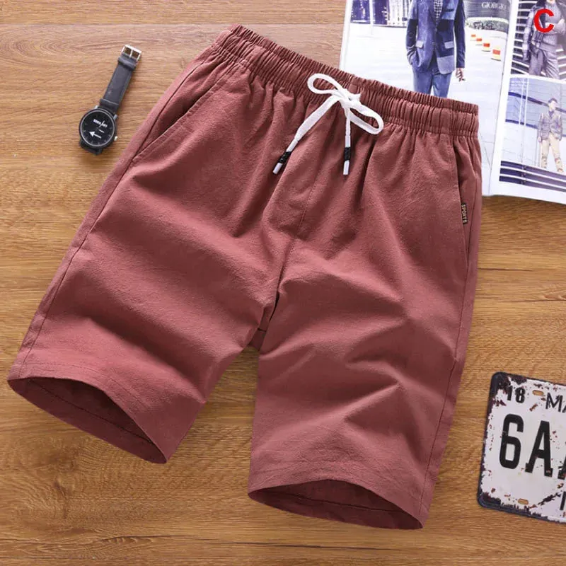 Summer Men's Casual Loose Sports Shorts - Cotton