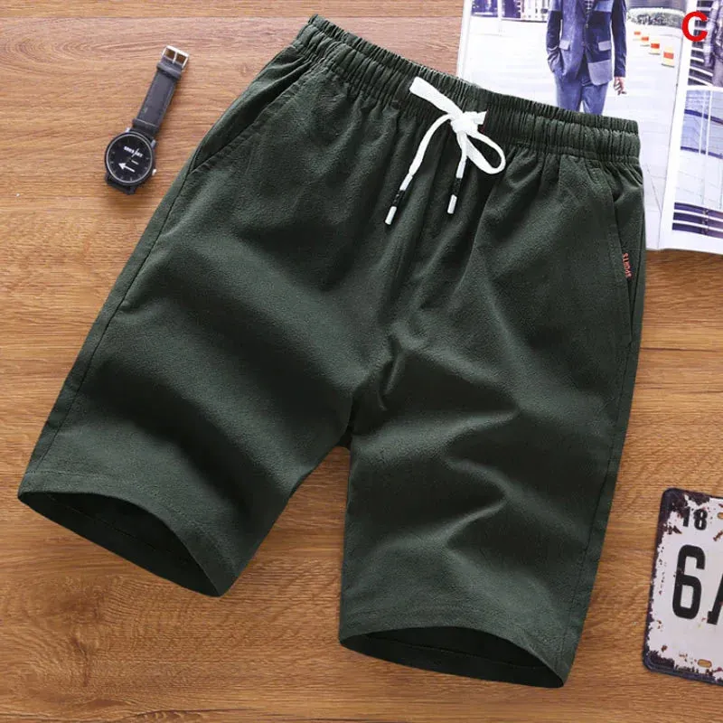 Summer Men's Casual Loose Sports Shorts - Cotton