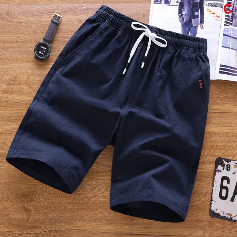 Summer Men's Casual Loose Sports Shorts - Cotton