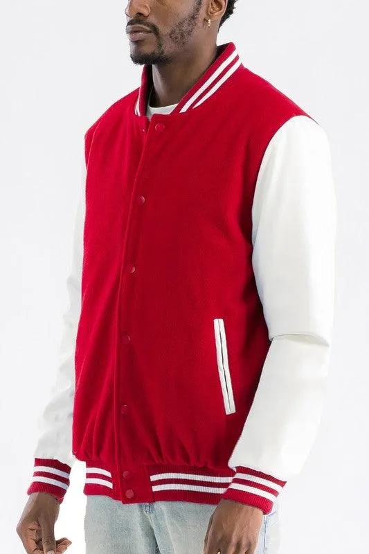 Varsity Jackets in 8 Color Options